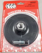 EURO DYSK 125mm z gwintem M14 i trzpieniem 8mm