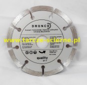 Tarcza diamentowa do betonu 115x22 DRONCO ST7 QUALITY