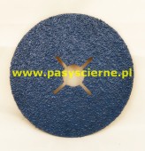 Krążek ścierny fibrowy 125x22mm P120 KFZ TOP RHODIUS