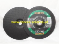 Tarcza do cięcia T42-230x3,0x22 RHODIUS FTK44 PRO KAMIEŃ/ŻELIWO