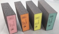 Gąbka ścierna 4-stronna 69x98x26 SIA7991 FINE siasponge SOFT (żółta)
