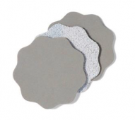 Krążek ścierny na rzep (scallop disc) 35mm P2500 fala 991AK STARCKE papier wodny węglik krzemu