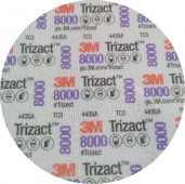 Krążek ścierny rzep 150mm P8000 Trizact Hookit 443SA 3M (30806)