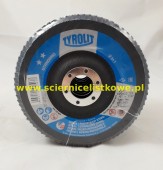 Ściernica listkowa talerzowa 125x22 P120 TYROLIT STANDARD płaska