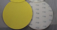 Krążek ścierny na rzep 225mm P150 Yellow MULTI StandardPad SOFT (papier perforowany/dziurkowany)
