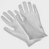 Rękawice-wkłady bawełniane LWULUX białe rozm.8