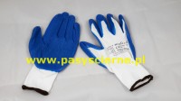 Rękawice nylonowe TELA niebieskie rozmiar 11