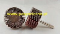 Ściernica listkowa trzpieniowa płótno Stal/Inox 25x25x6 P040 A