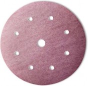 Krążek ścierny na rzep 203mm 9(8+1)-otworów P280 SIA1950 siaspeed (różowy)