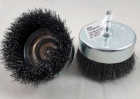 Szczotka doczołowa  40mm z trzpieniem 6mm RODI