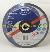 Tarcza do cięcia T41-230x3,2x22 INCO FLEX A30RBF STAL