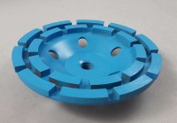 Tarcza doczołowa/frez diamentowy z gwintem 125xM14 ELECT 2-rzędowy