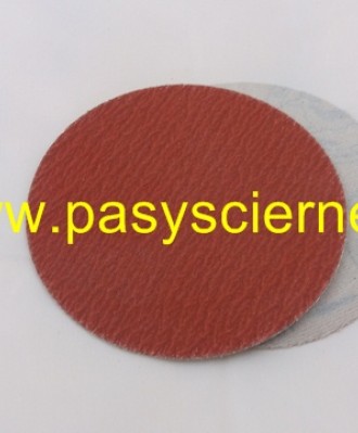 Krążek ścierny na rzep  75mm P080 YS594C BEZ OTWORÓW STAL/INOX