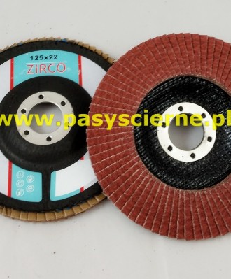 Dysk lamelkowy ZIRCO 125mm P120 Ceramic D