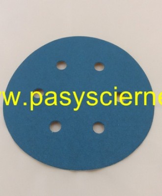 Krążek ścierny rzep 150mm P240 PS21FK 6-OTWORÓW STAL/INOX