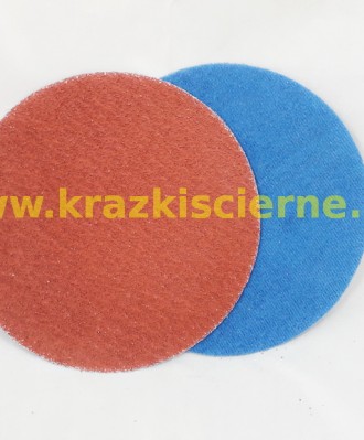 Krążek ścierny rzep 150mm P040 051XYPK BEZ OTWORÓW STAL/INOX