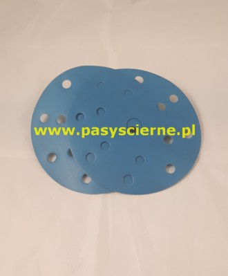 Krążek ścierny na rzep 150mm P1500 SA331 15-OTWORÓW STAL/INOX