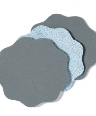 Krążek ścierny na rzep (scallop disc) 35mm P1500 fala 991AK STARCKE papier wodny węglik krzemu