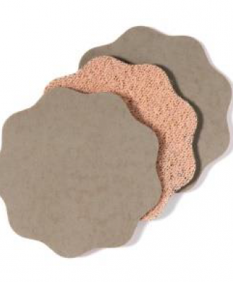 Krążek ścierny na rzep (scallop disc) 35mm P2000 fala 991AK STARCKE papier wodny węglik krzemu