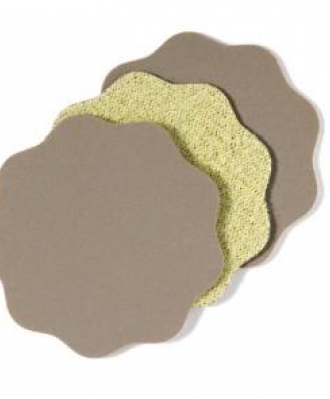 Krążek ścierny na rzep (scallop disc) 35mm P3000 fala 991AK STARCKE papier wodny węglik krzemu