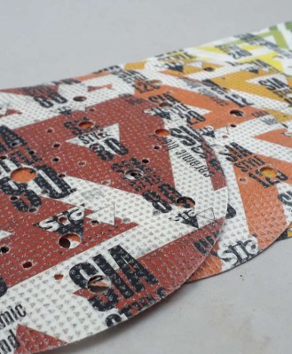 Krążek ścierny na rzep 150mm P150 BEZ OTWORÓW SIA5500 siastyle (multicolor)