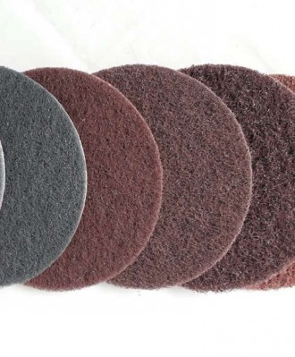 Krążek włóknina miękka z otworem 250x22mm (P600)ULTRAFINE