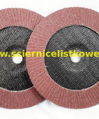 Ściernica listkowa talerzowa 115mm P120 K-65