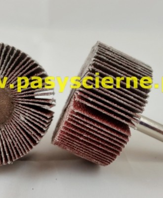 Ściernica listkowa trzpieniowa płótno Stal/Inox 20x10x6 P400