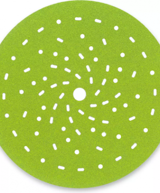 Krążek ścierny na rzep 150mm P100 81-OTWORÓW SIA1550 PERFORMANCE siapower (zielony)