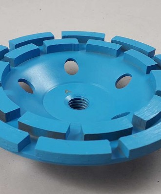 Tarcza doczołowa/frez diamentowy z gwintem 125xM14 ELECT 2-rzędowy